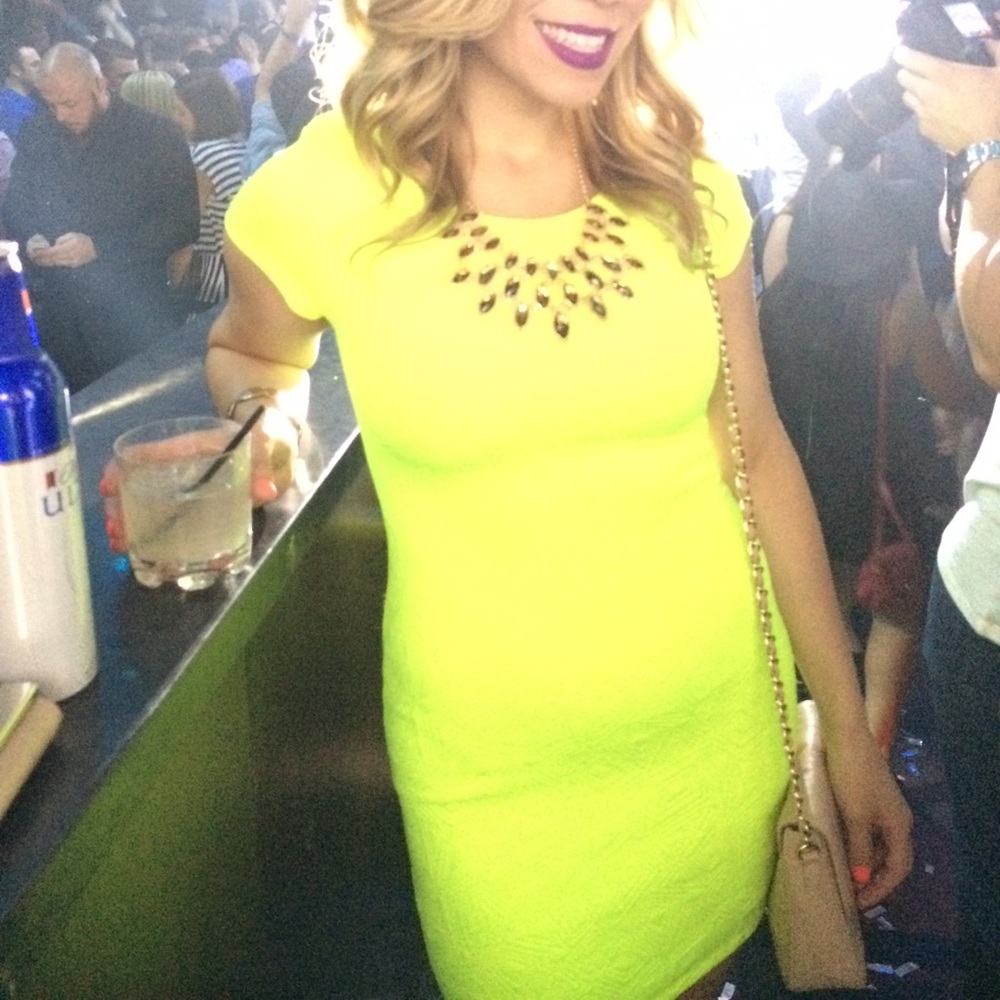 Neon colored, Arden B dress